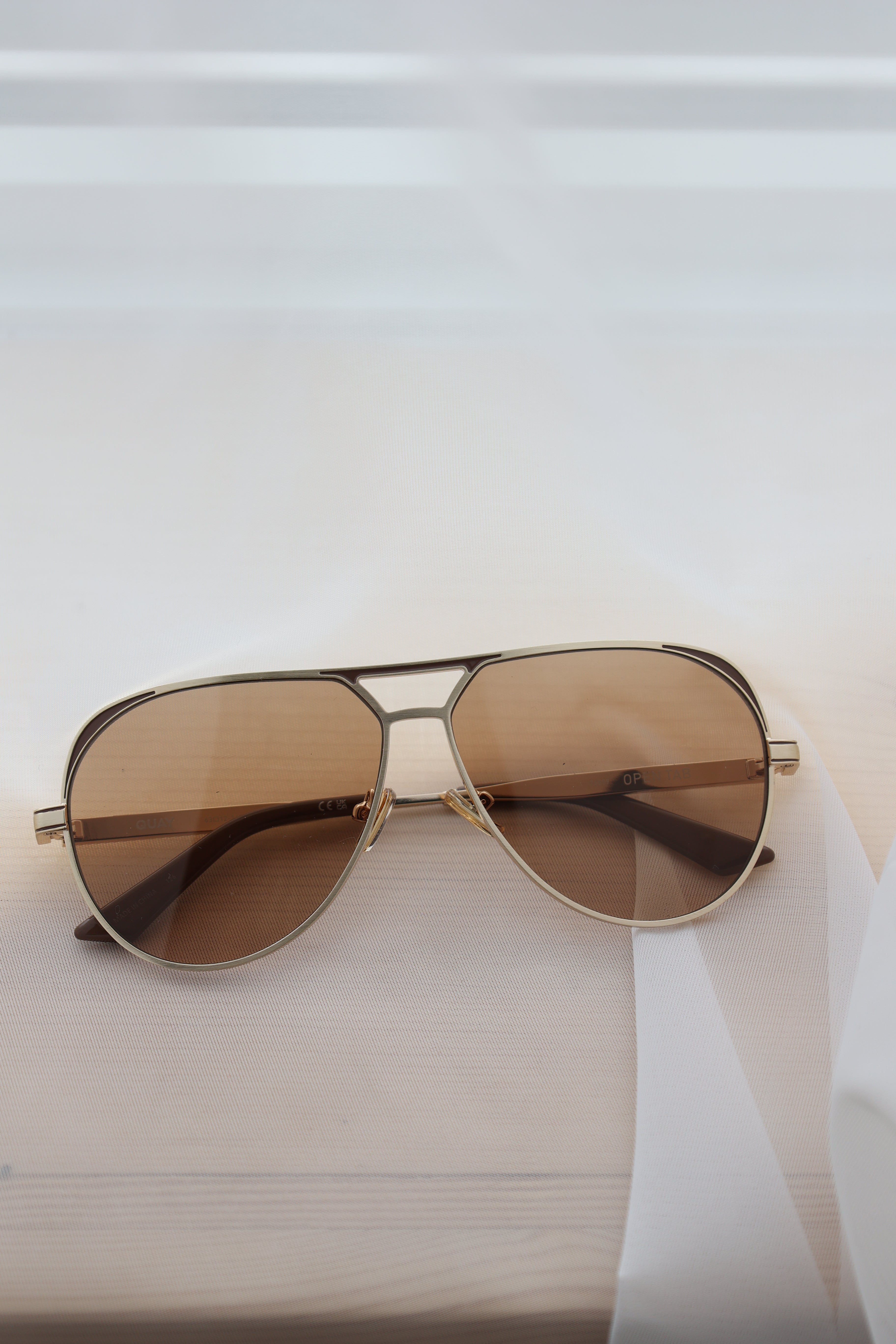 Quay open tab sunglasses OPEN TAB - Metal Frame Women main image 2
