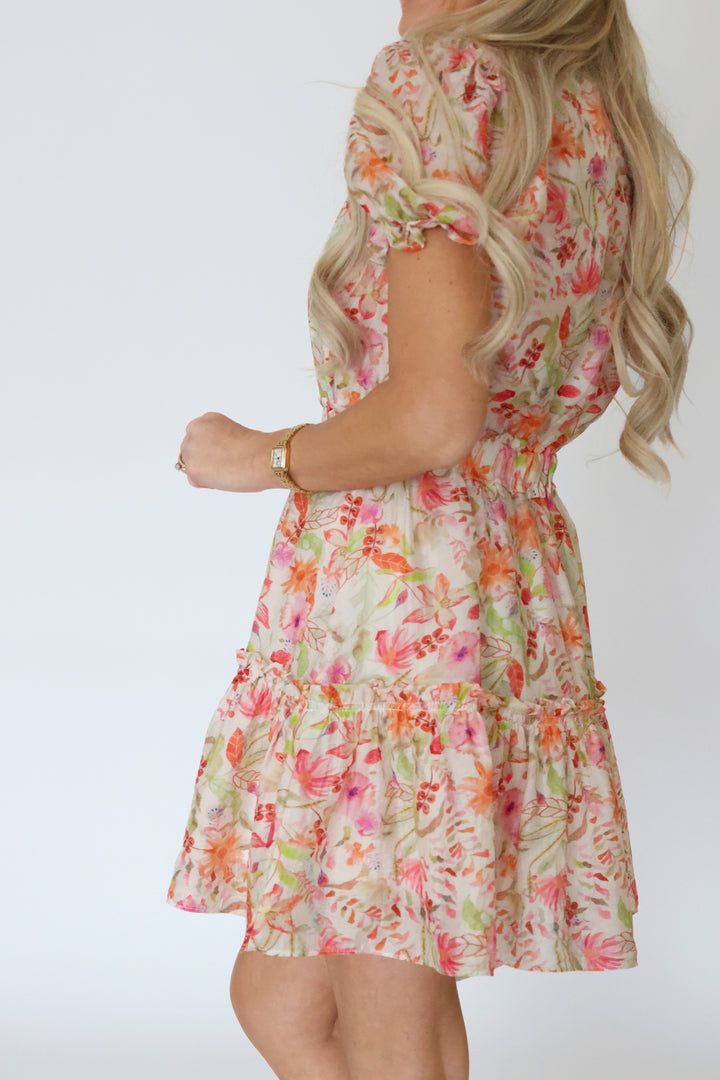 Sutton Floral Mini Dress (FINAL SALE)