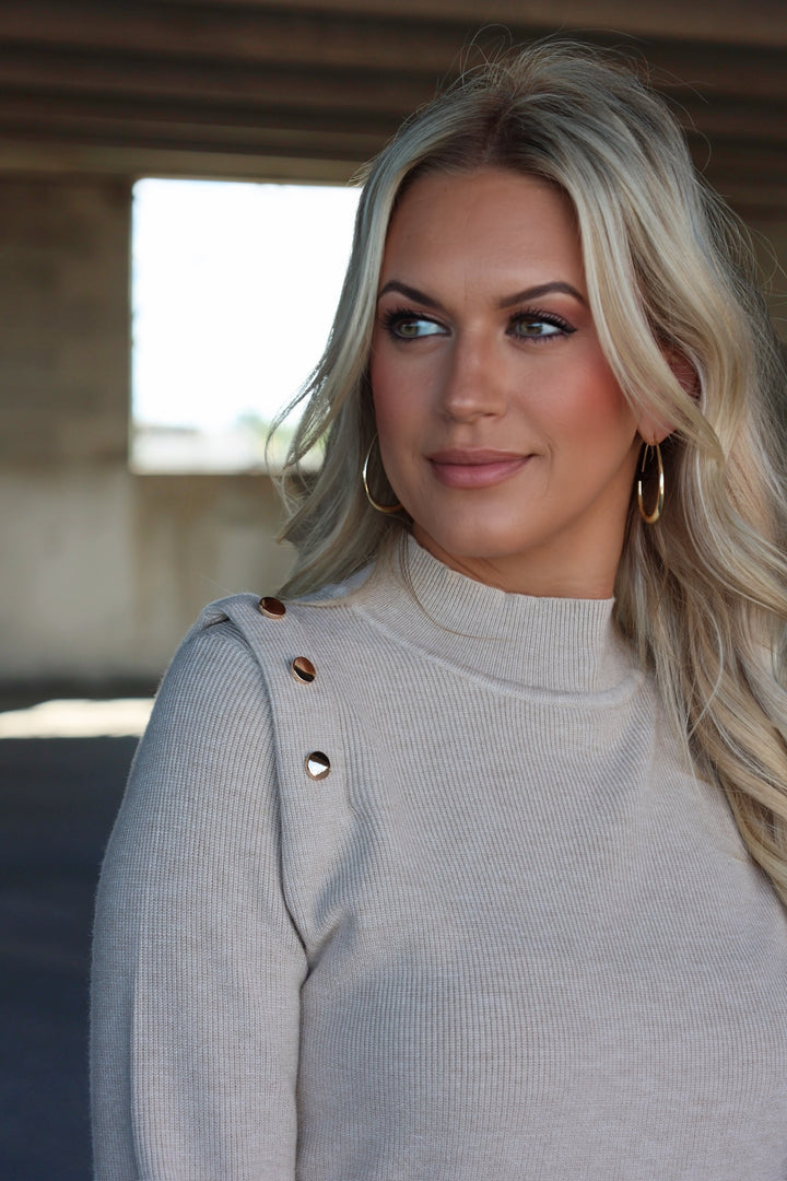 Carter Button Sweater