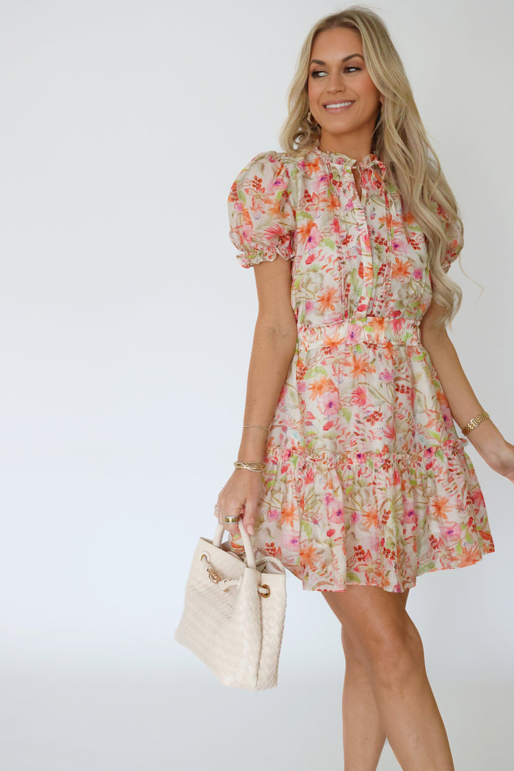 Sutton Floral Mini Dress (FINAL SALE)
