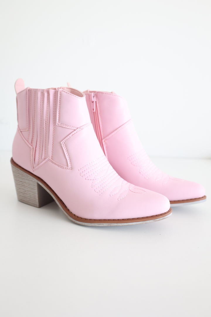Rising Star Bootie- Pink (FINAL SALE)