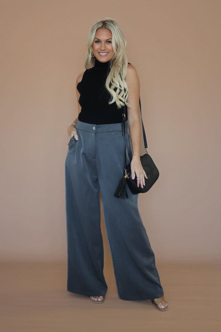 Sabrina Pant - Grey