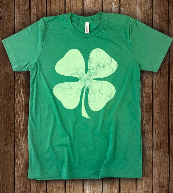 Four Leaf Clover Graphic Tee(final sale)