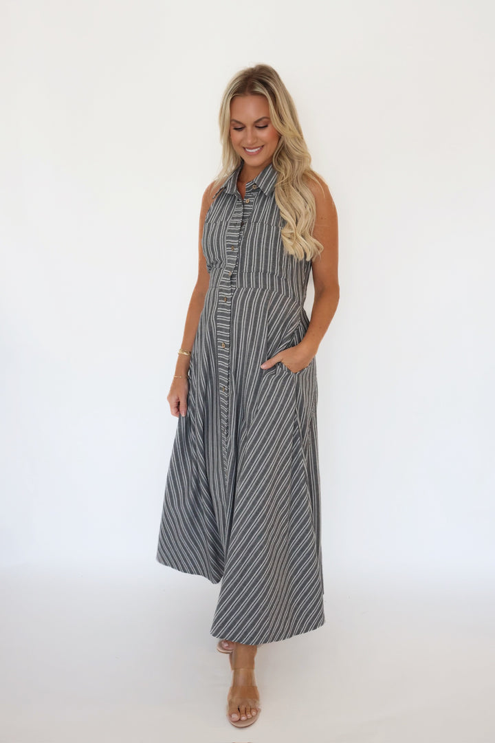 Evett Shirt Dress- Final Sale