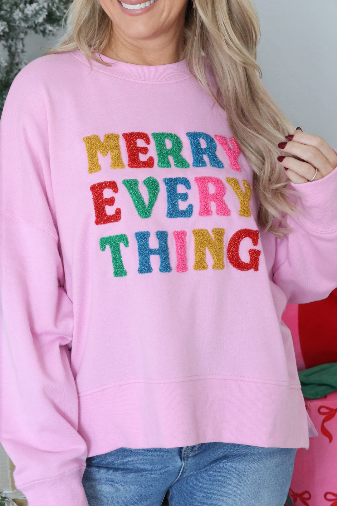 Merry Everything Multi Sweatshirt
