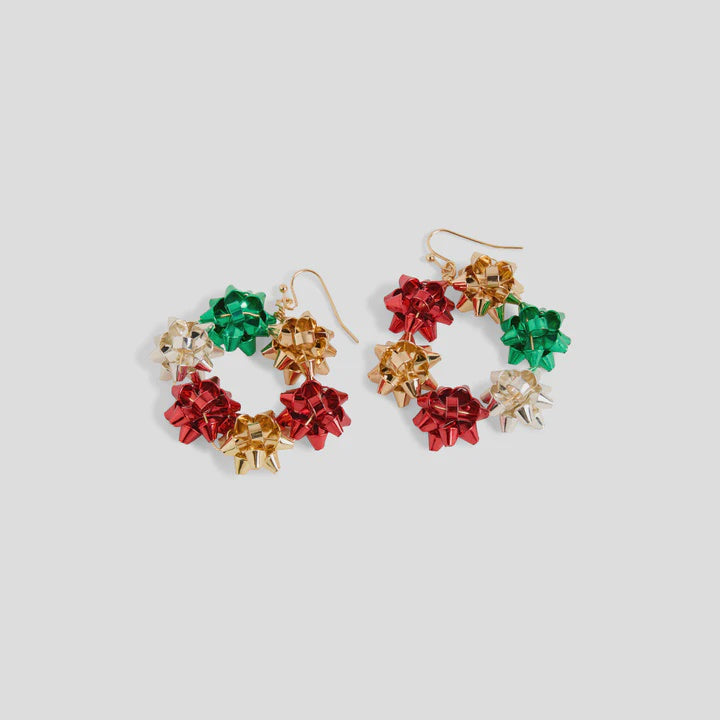 Bow Wreath Earring