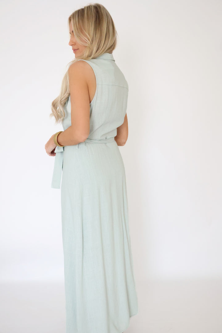 Britton Belted Midi Dress (FINAL SALE)