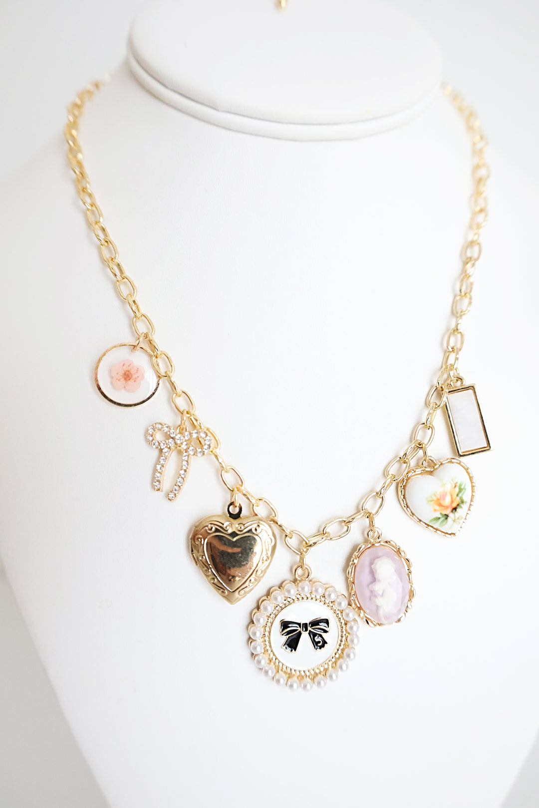 Cameo Charm Necklace