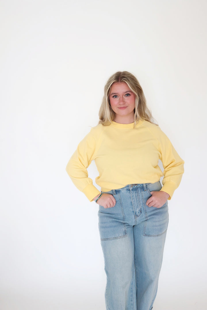 Garment Dye Sweatshirt
