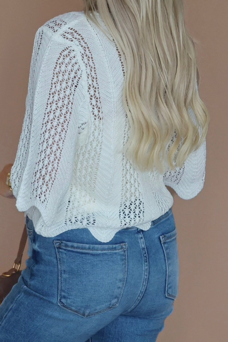 Next Round Top- White