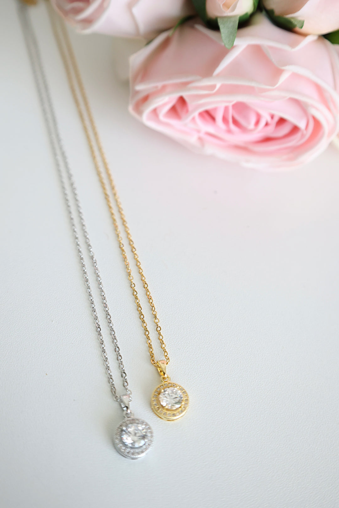 Subtly Stated CZ Necklace