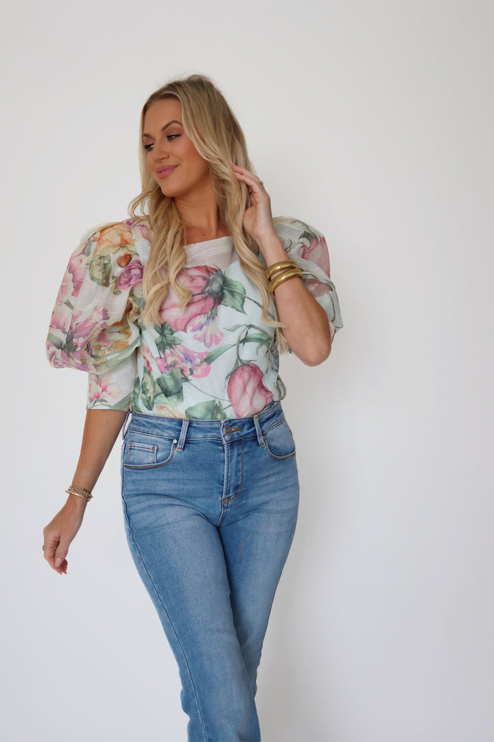 Catalina Floral Blouse (FINAL SALE)