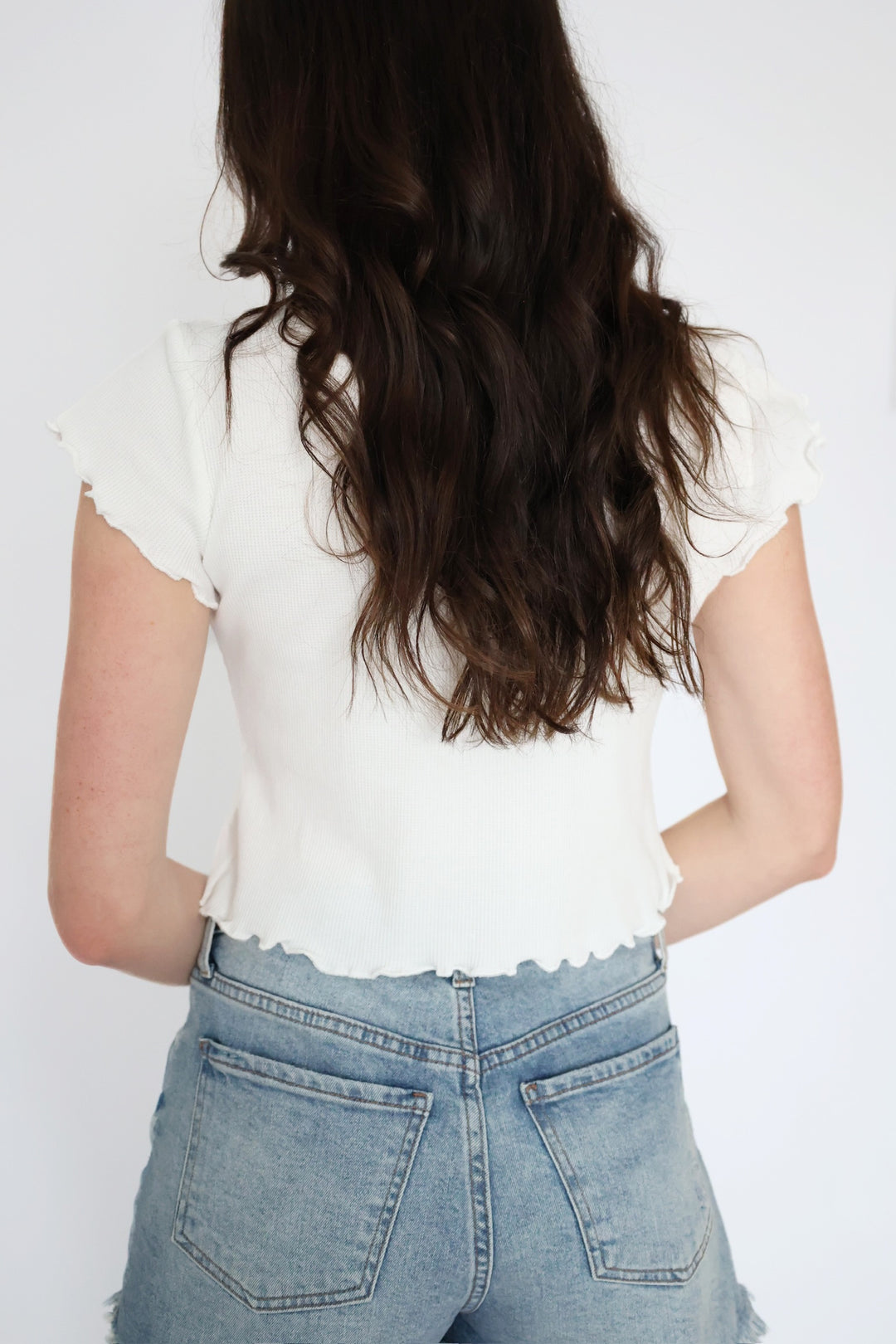 Lauren Ribbed Tee
