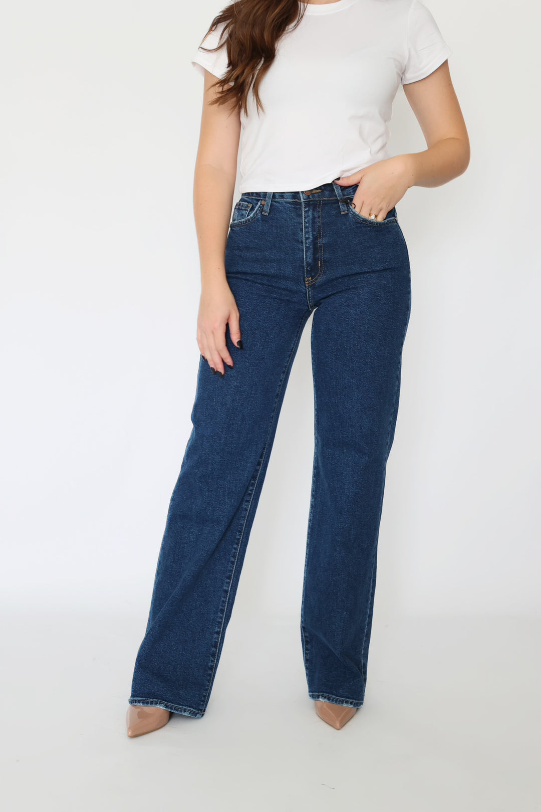 Georgia Relaxed Leg Denim- FINAL SALE