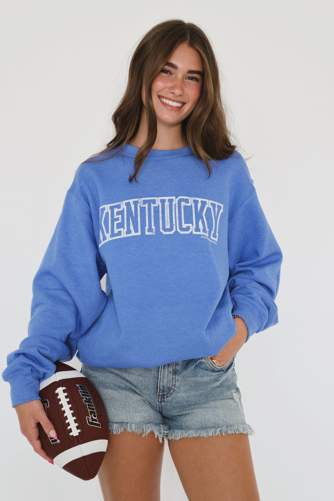 Kentucky Color Sweashirt- Blue