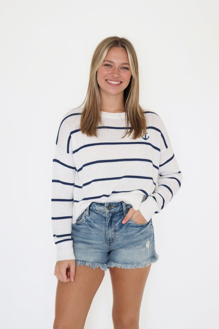 Anchors Away Sweater (FINAL SALE)