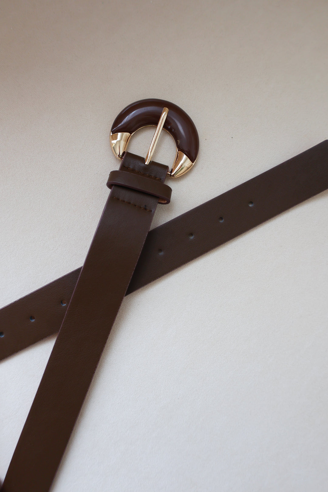 Crescent Buckle Belt