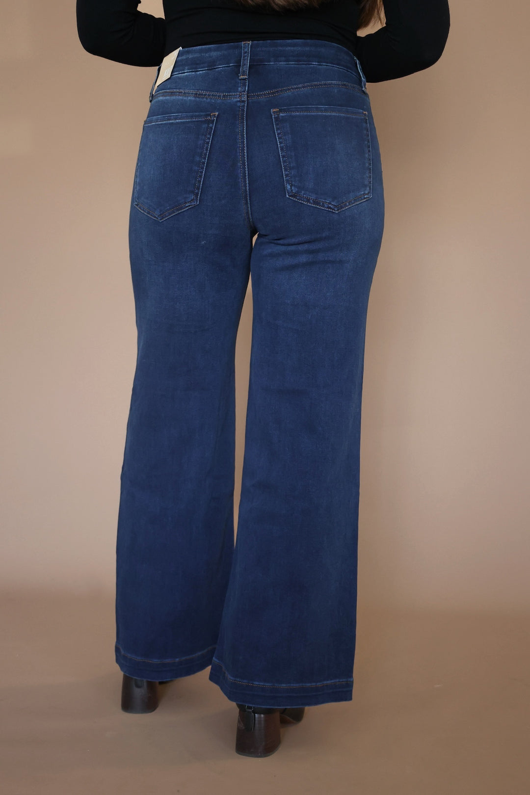 Meg Wide Leg Jeans- Contentment