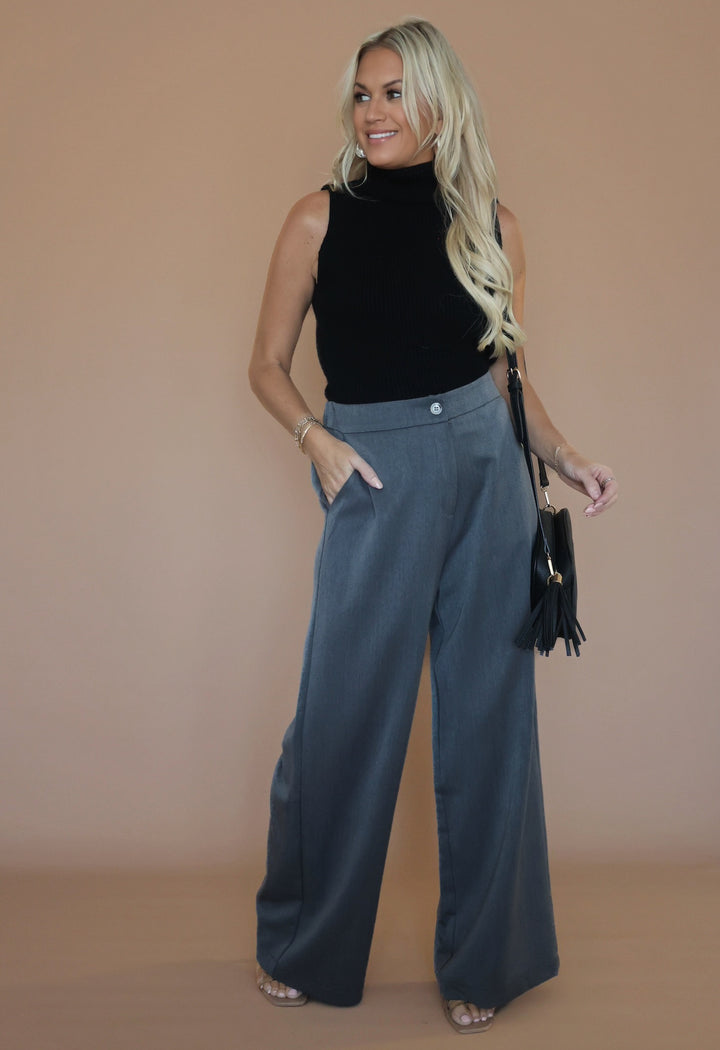 Sabrina Pant - Grey