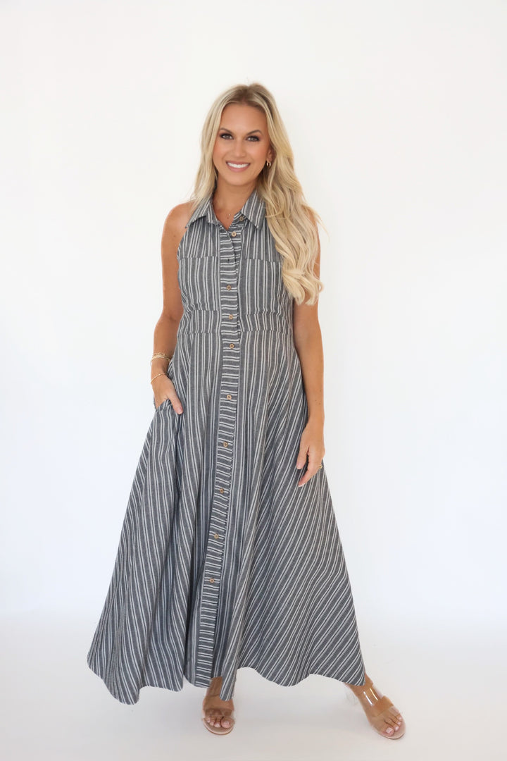 Evett Shirt Dress- Final Sale