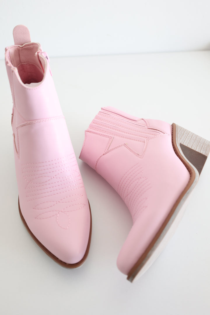 Rising Star Bootie- Pink (FINAL SALE)