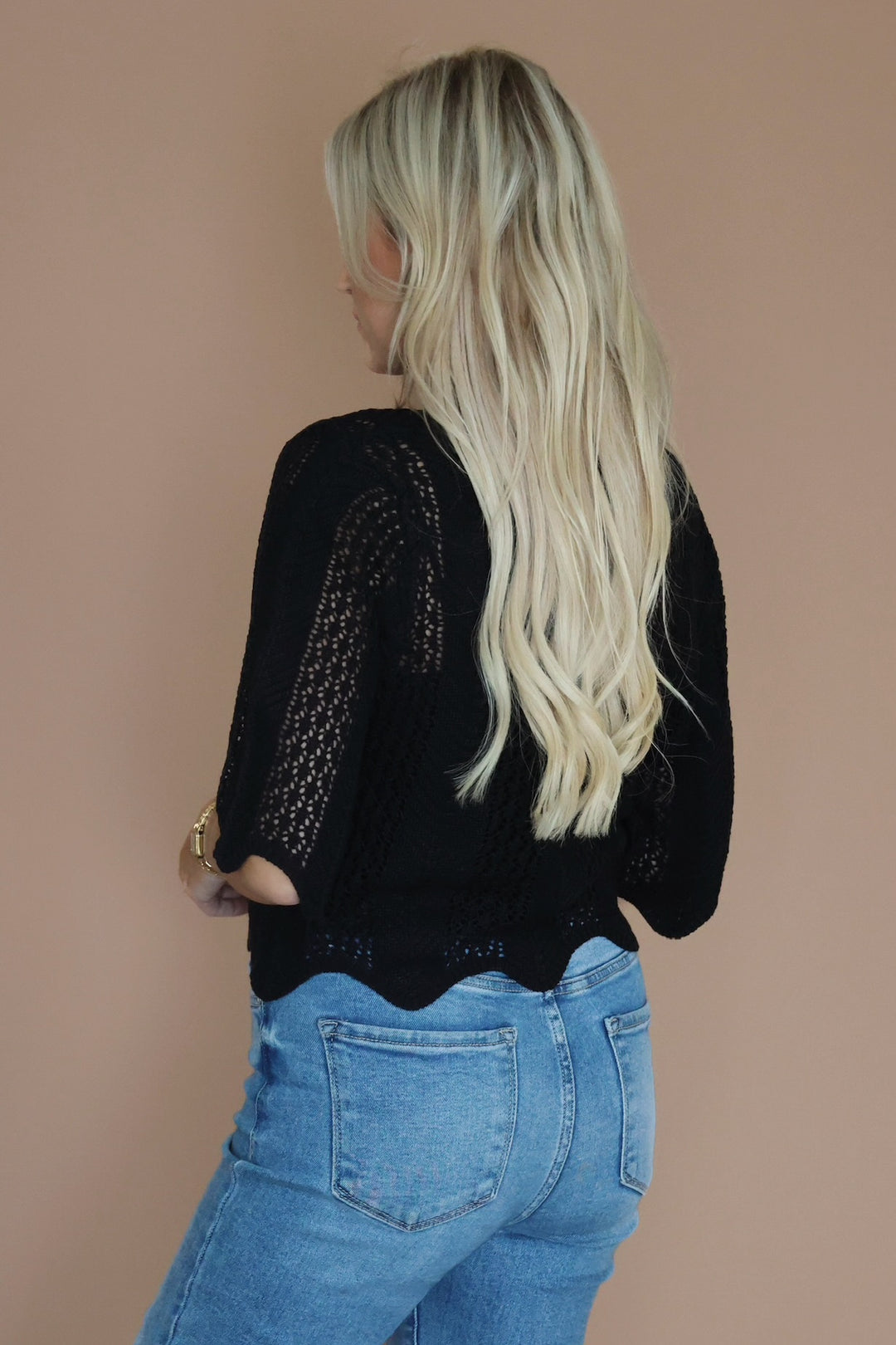 Next Round Top- Black