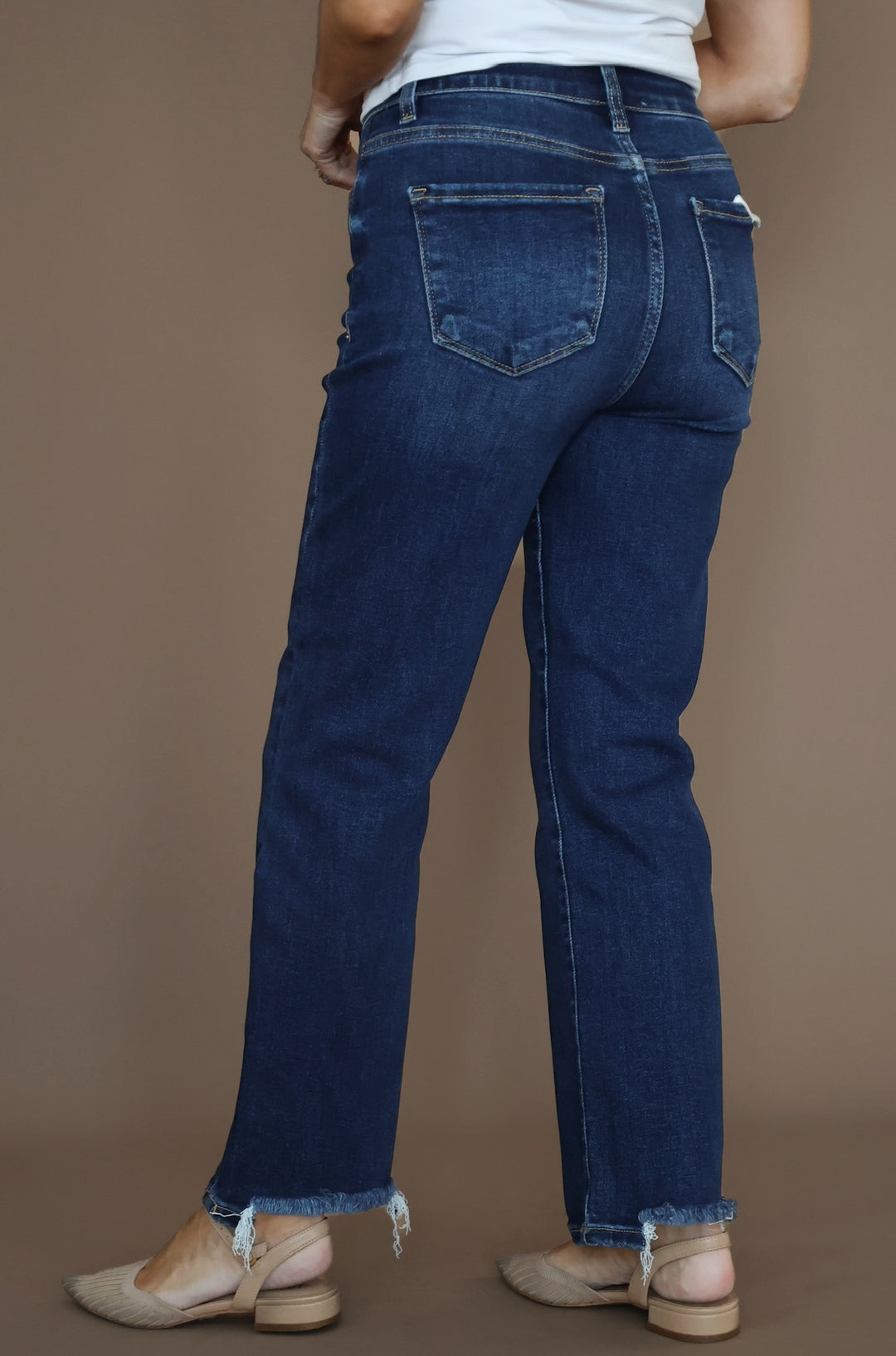 Bailey Tummy Control Jeans- Dark Wash