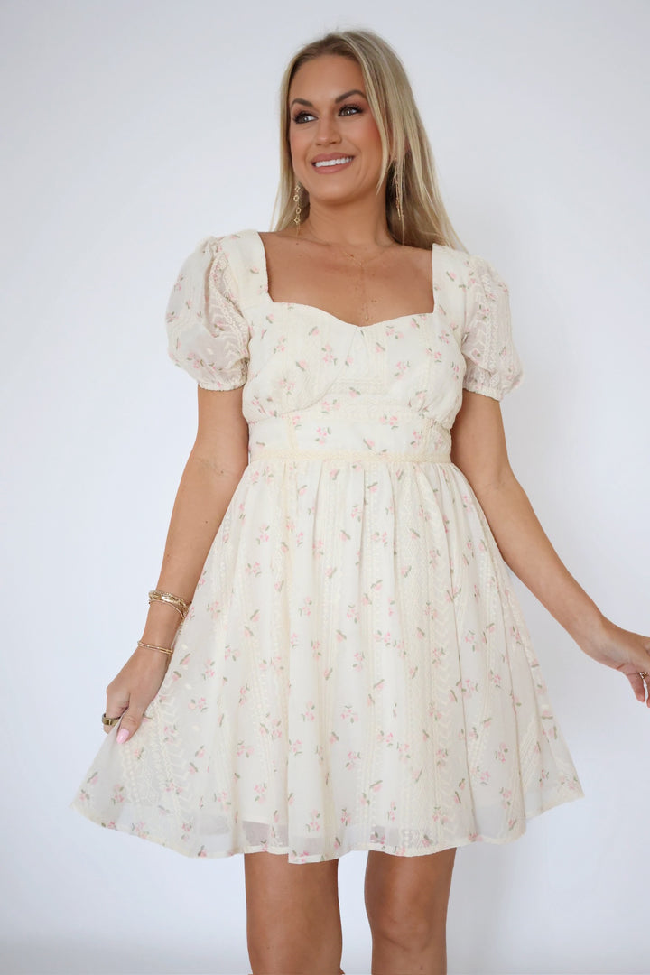 Spring Bloom Mini Dress (FINAL SALE)