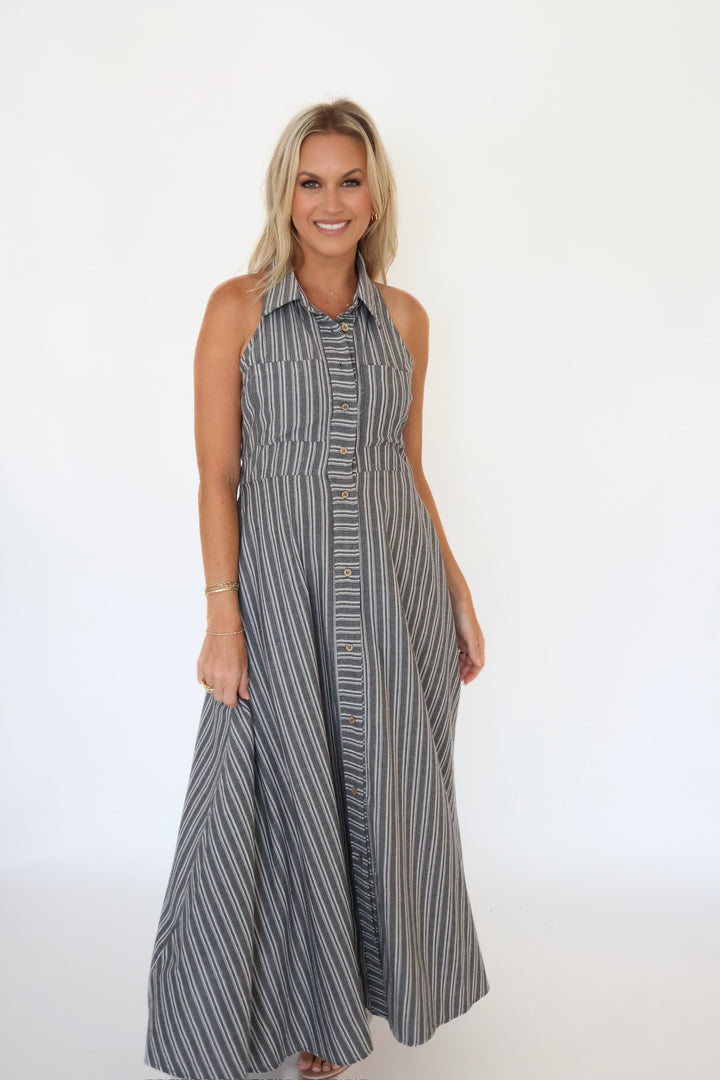 Evett Shirt Dress- Final Sale