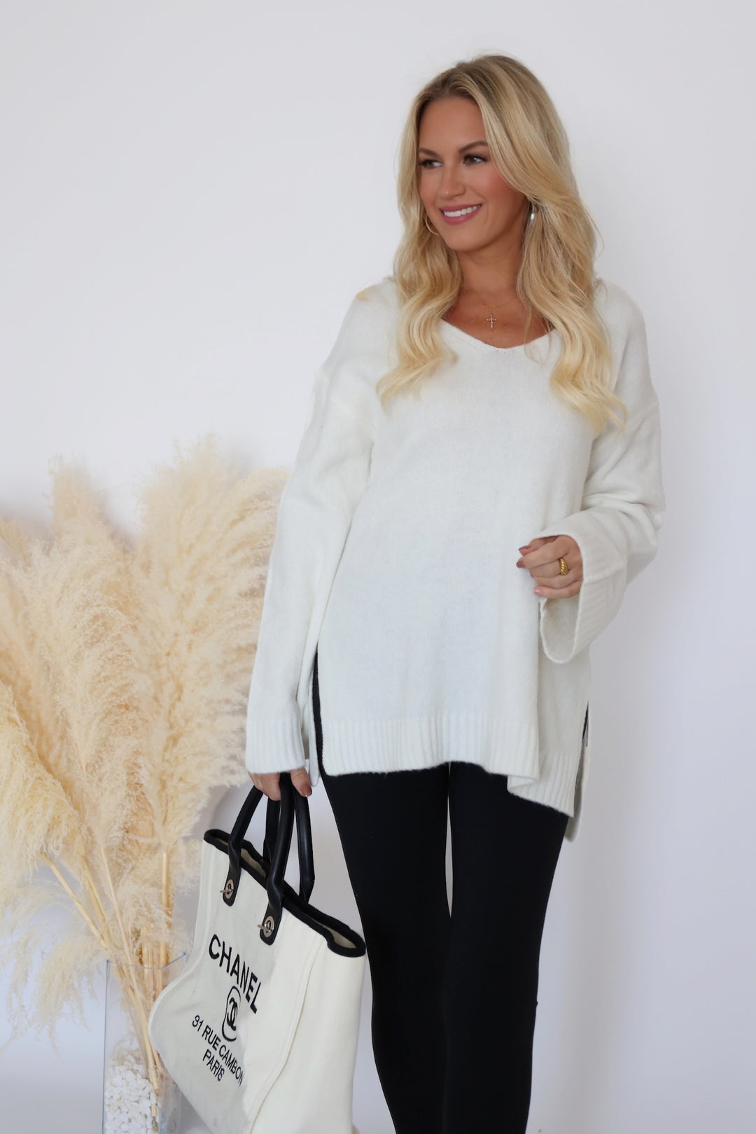 Modern Sweater- Sea Salt (FINAL SALE)