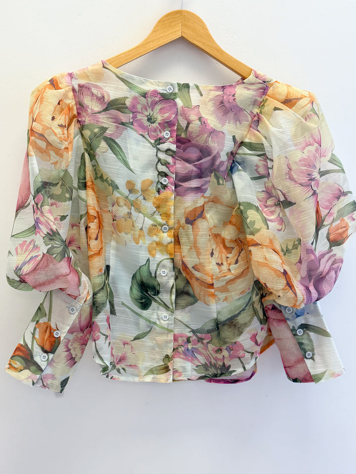 Catalina Floral Blouse (FINAL SALE)