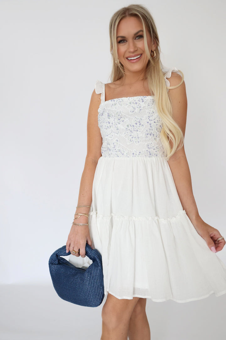 Tracy Straw Knot Clutch - Navy (FINAL SALE)