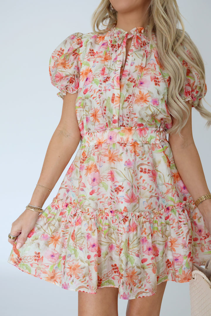 Sutton Floral Mini Dress (FINAL SALE)