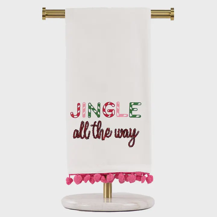 Jingle All The Way Hand Towel