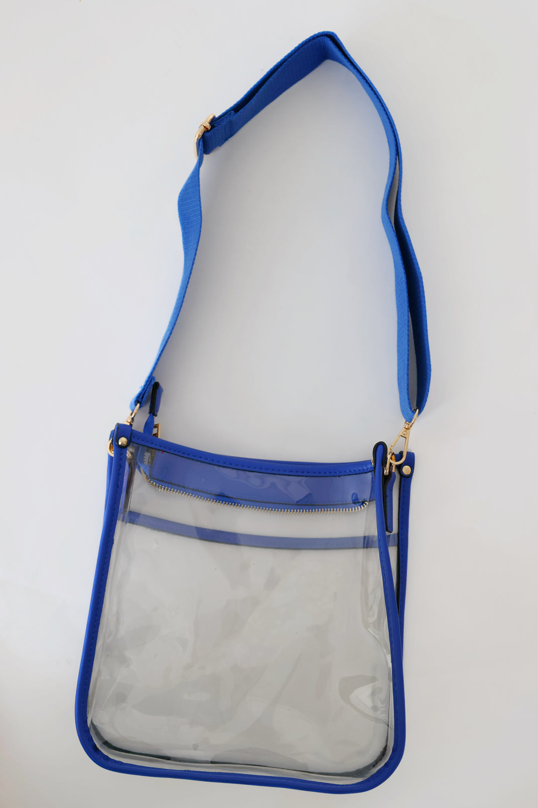 Posie Clear Crossbody - Blue