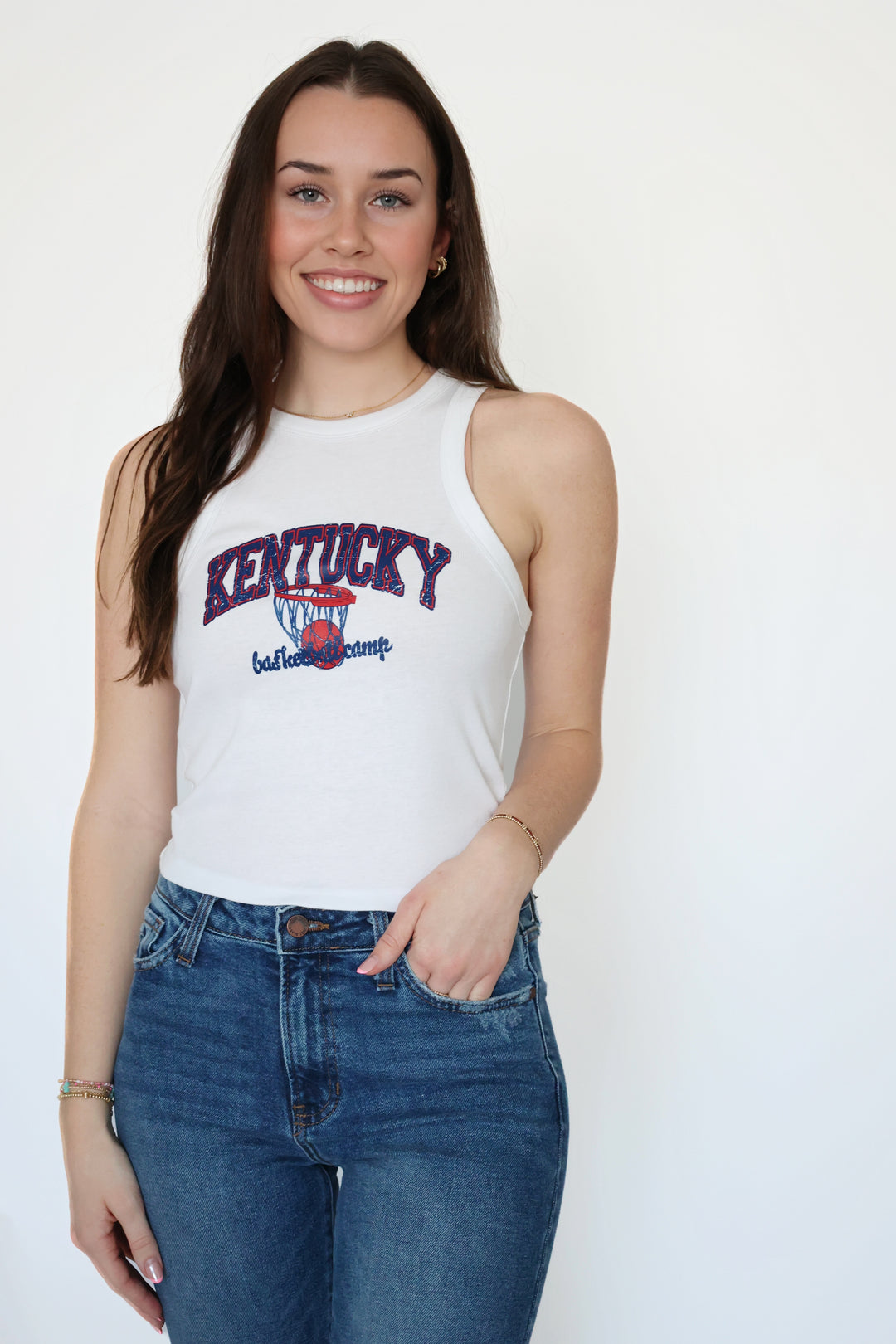 Kentucky Basketball Camp Tank(FINAL SALE)