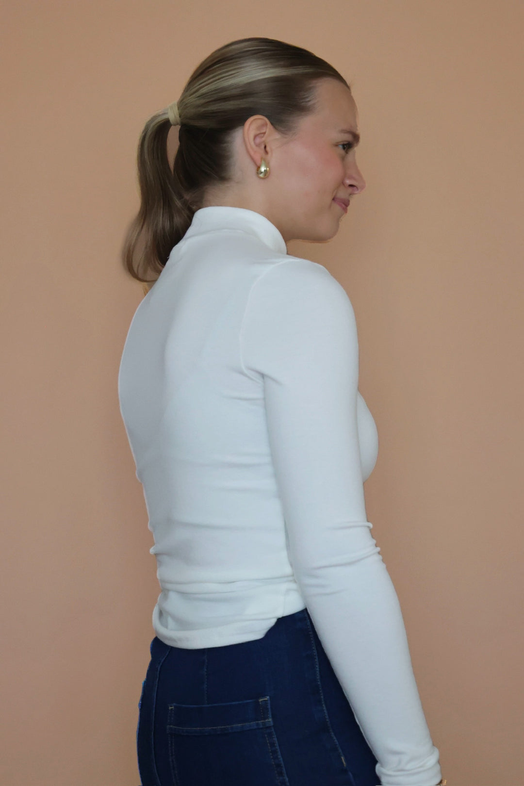 Perfect Turtleneck- White