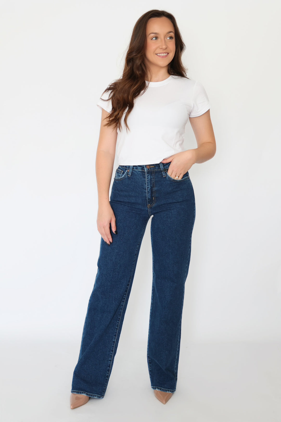 Georgia Relaxed Leg Denim- FINAL SALE