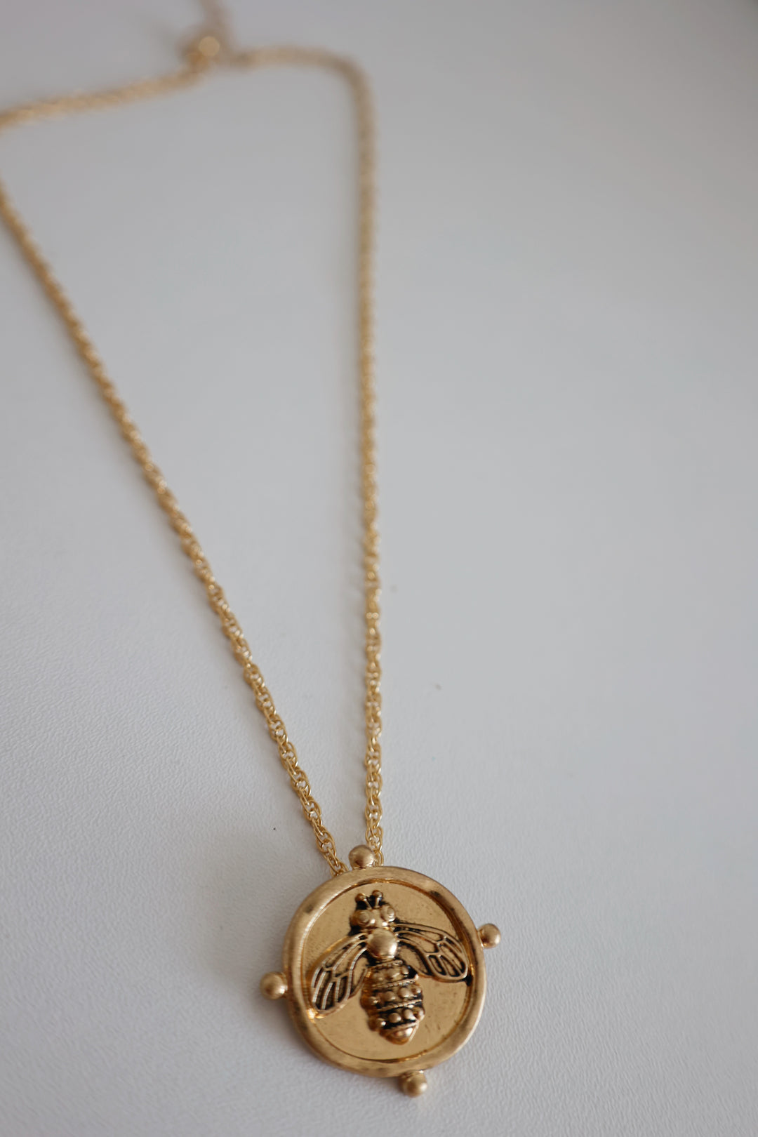 Bee Pendant Necklace