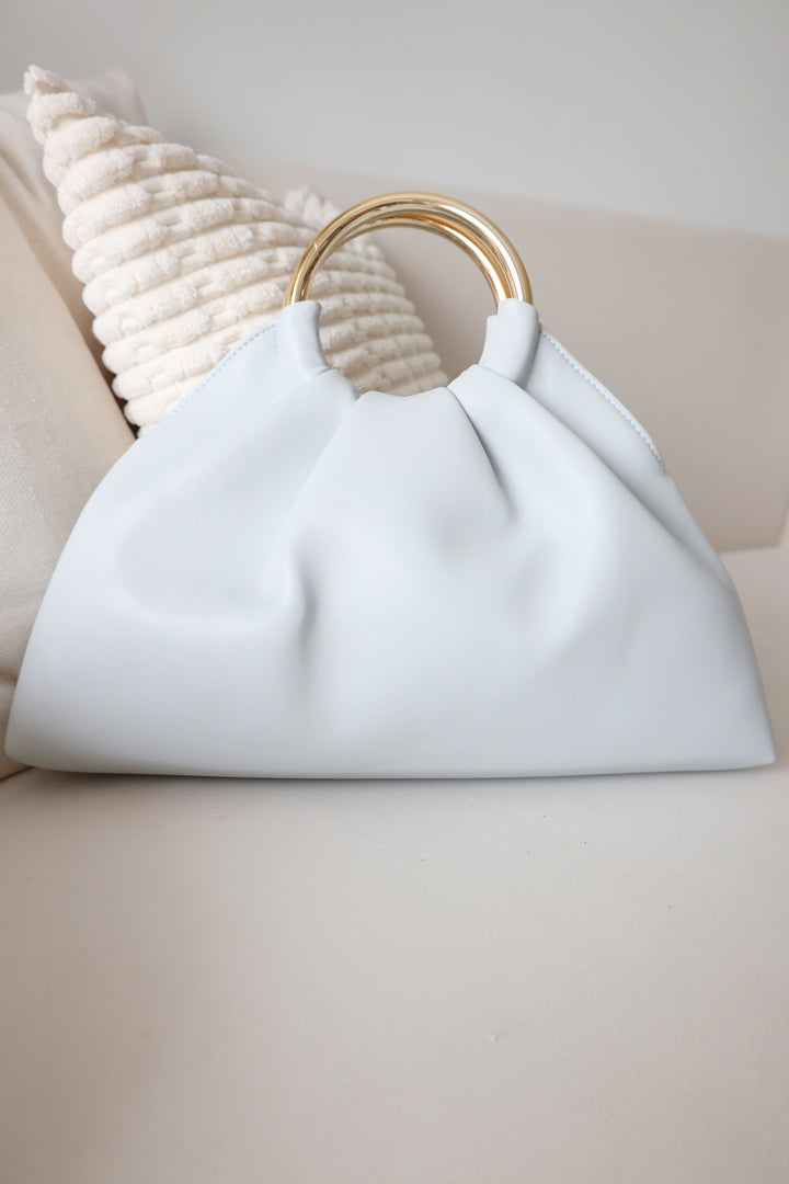 Harper Clutch- Blue (FINAL SALE)