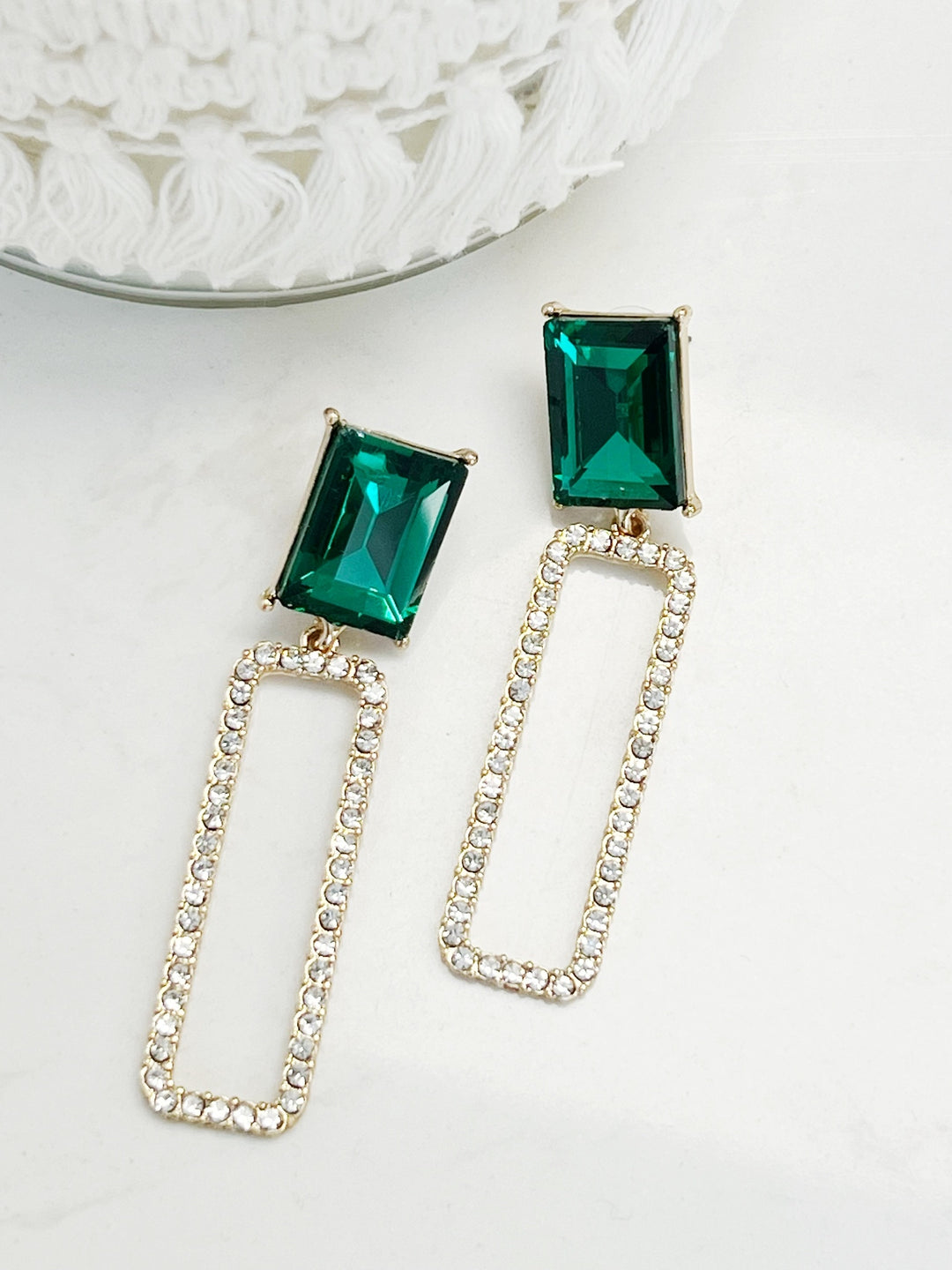 Emerald Isle Drop Earrings