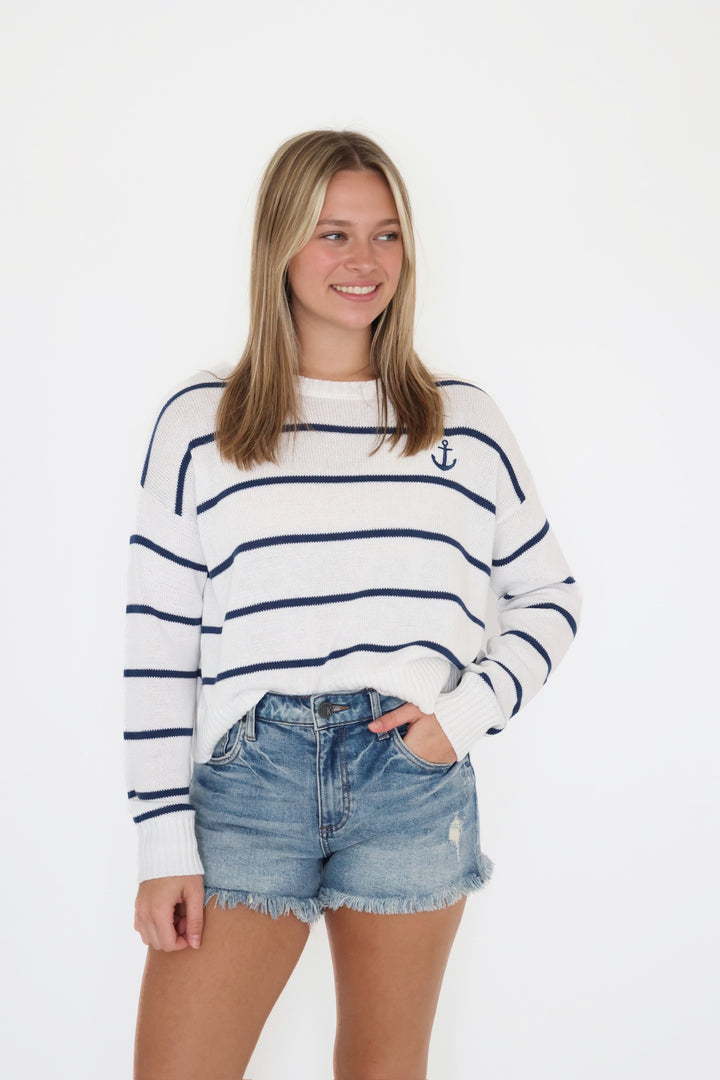 Anchors Away Sweater (FINAL SALE)