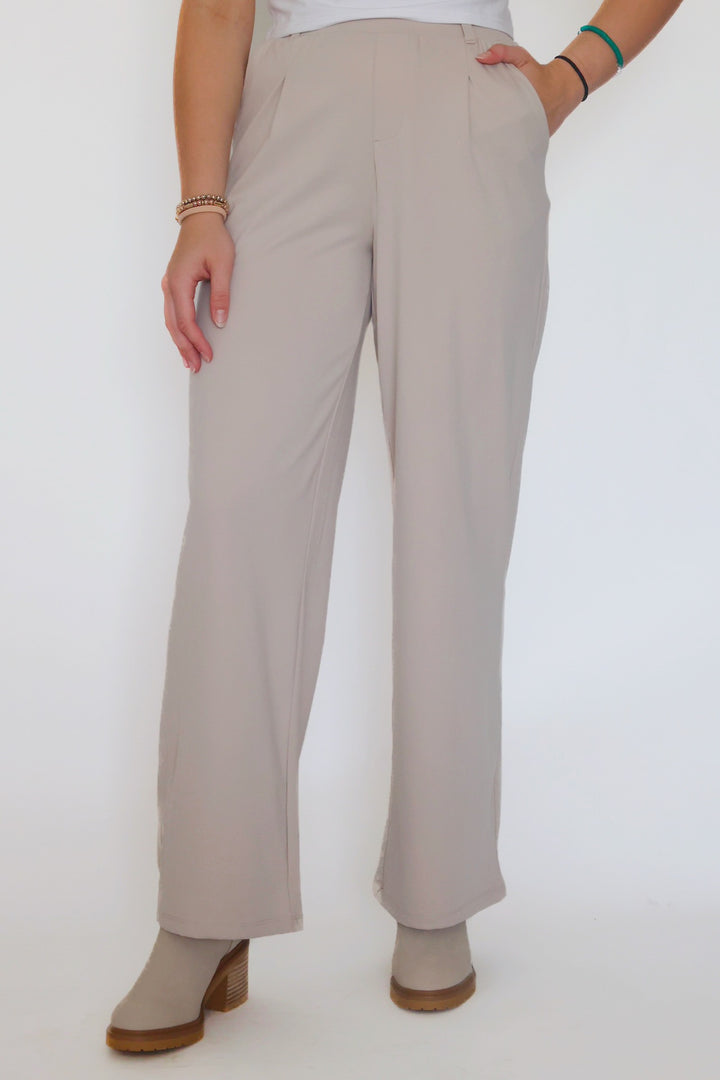 Commuter Trousers- Cloud