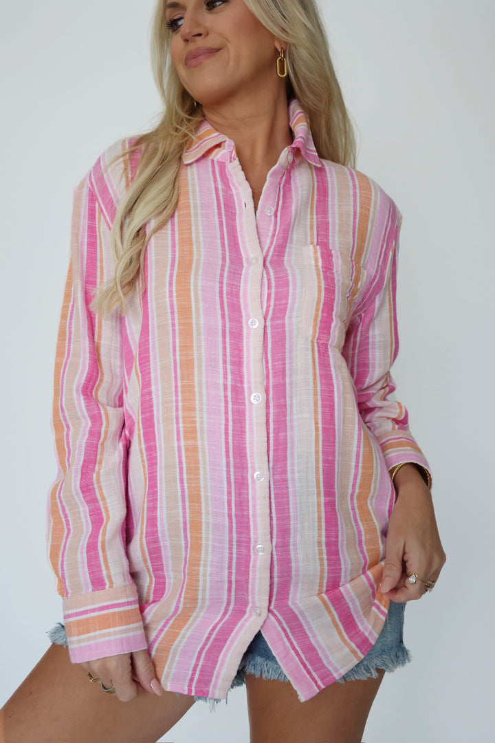 Saturdays Stripe Shirt - Multi (FINAL SALE)