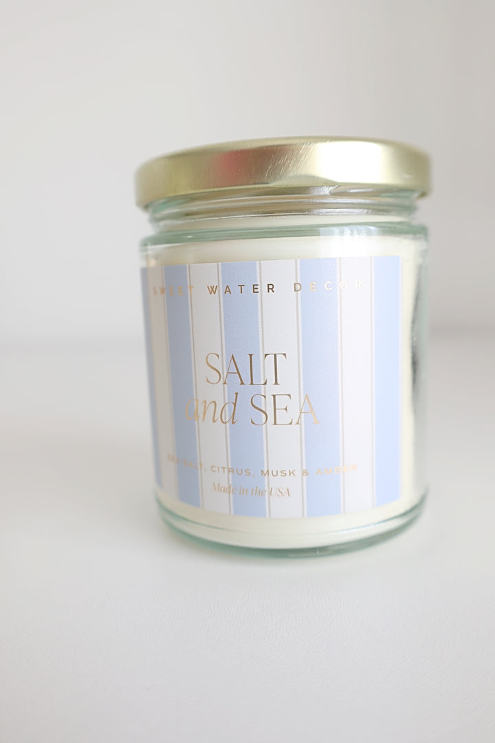 Salt And Sea 9 oz. Soy Candle