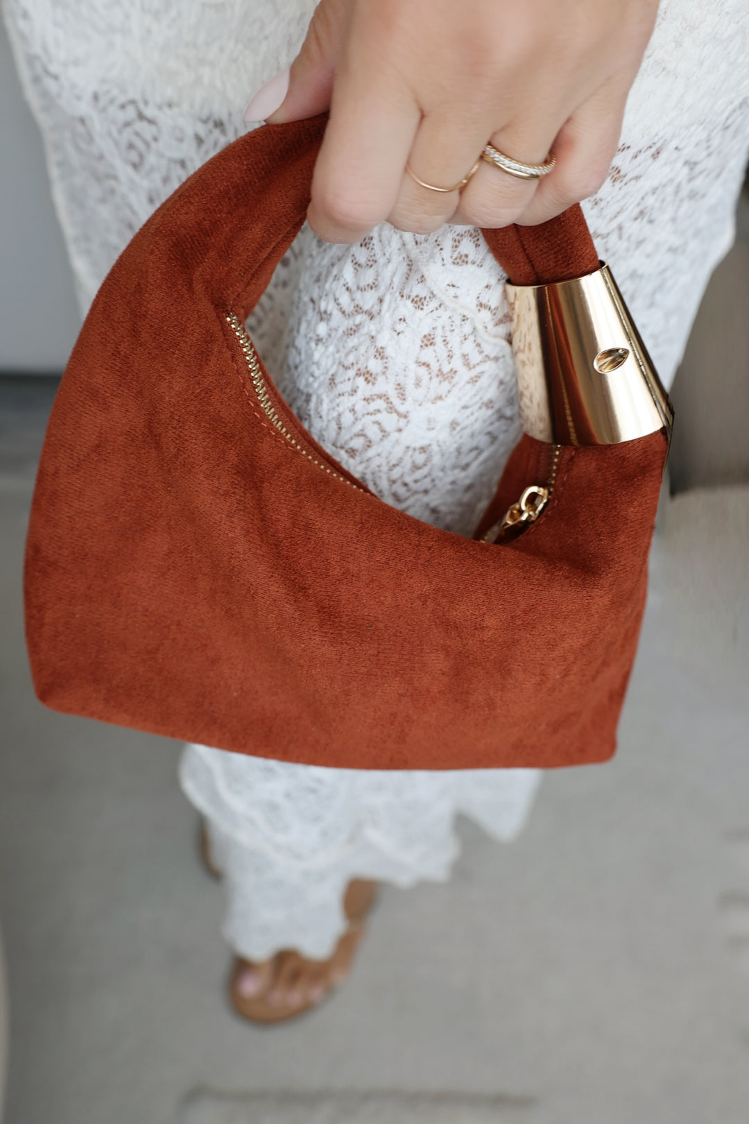 London Suede Bag