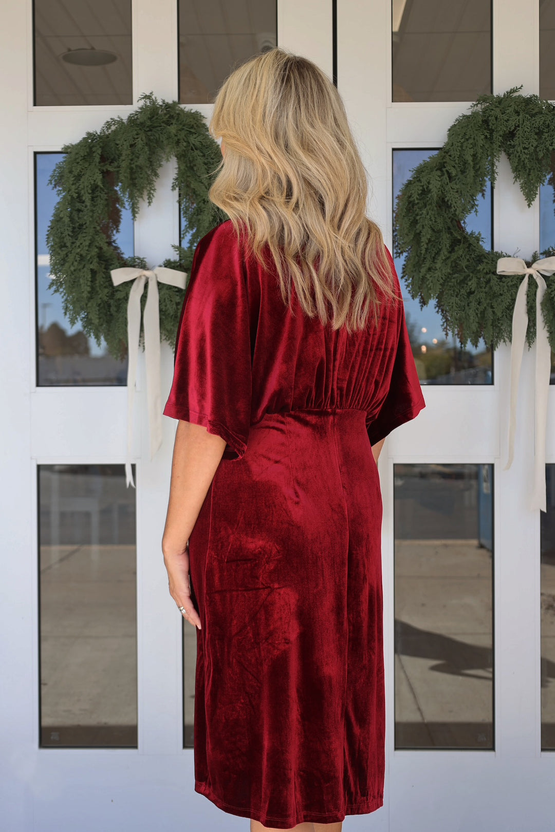 Invited Velvet Dress