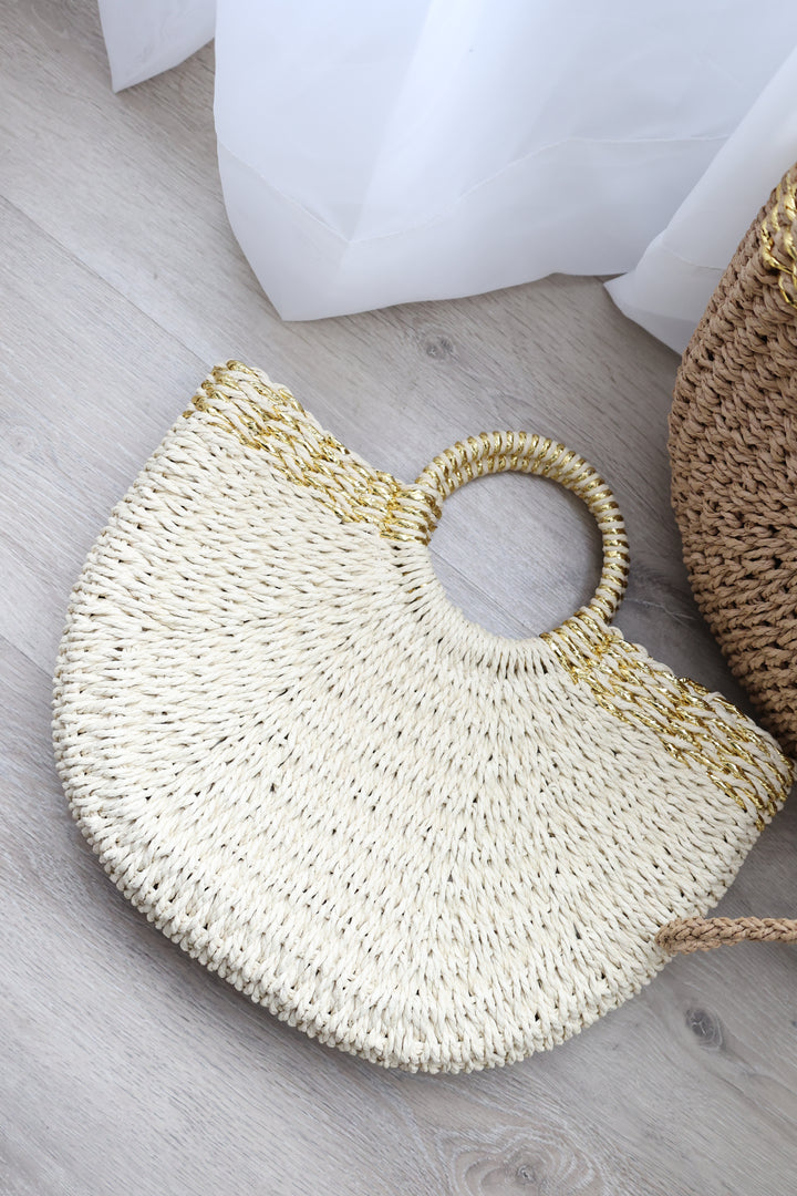 Cabana Tote - Beige (FINAL SALE)