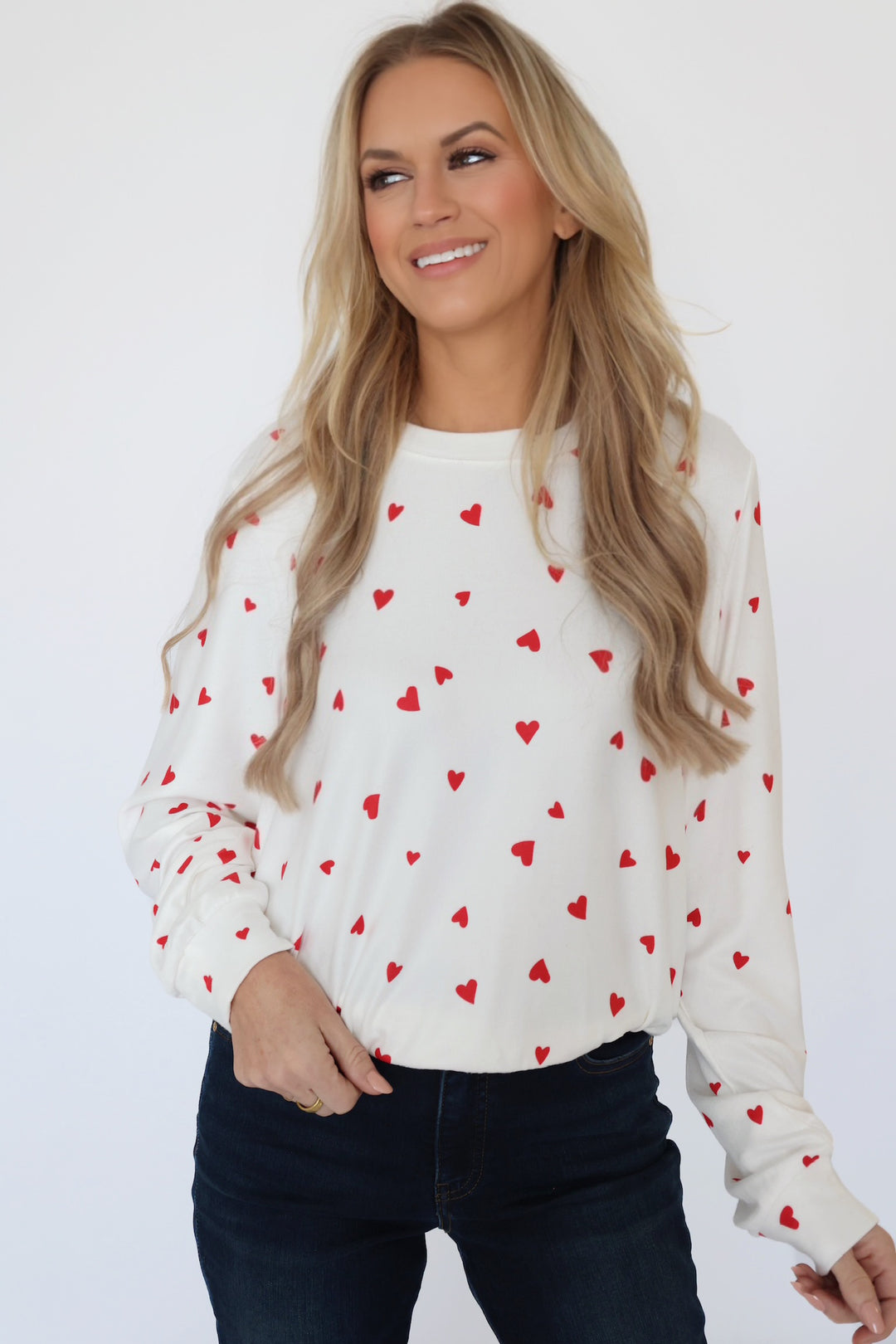 Classic Heart Long Sleeve Top (FINAL SALE)