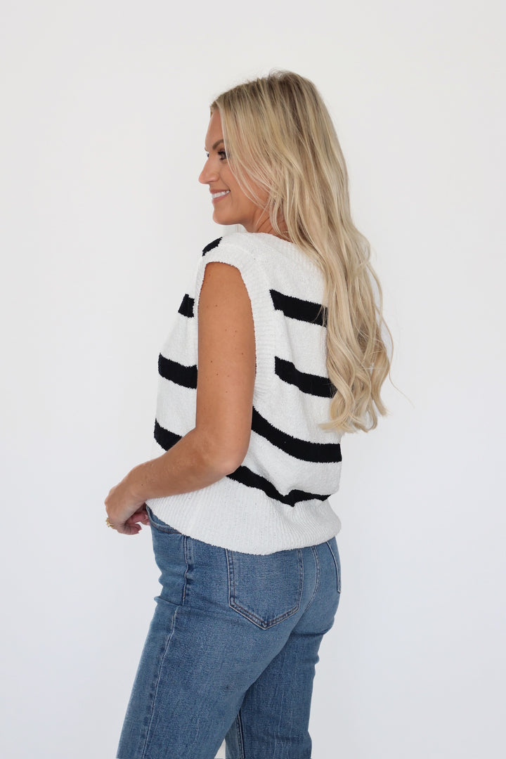 Brooklyn Stripe Vest